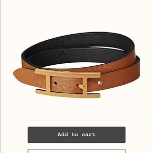 HERMÈS Behapi Double Tour bracelet